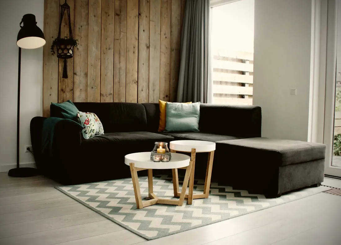 L-shaped sectional sofa