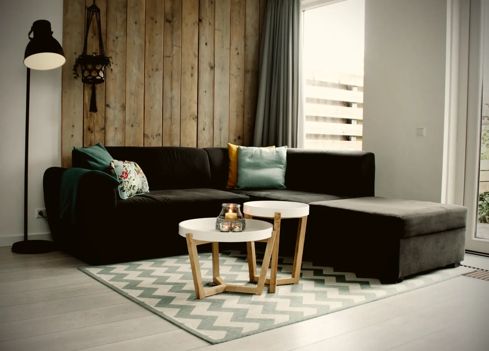 L-shaped sectional sofa